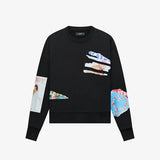 Amiri hoodie front view designer style