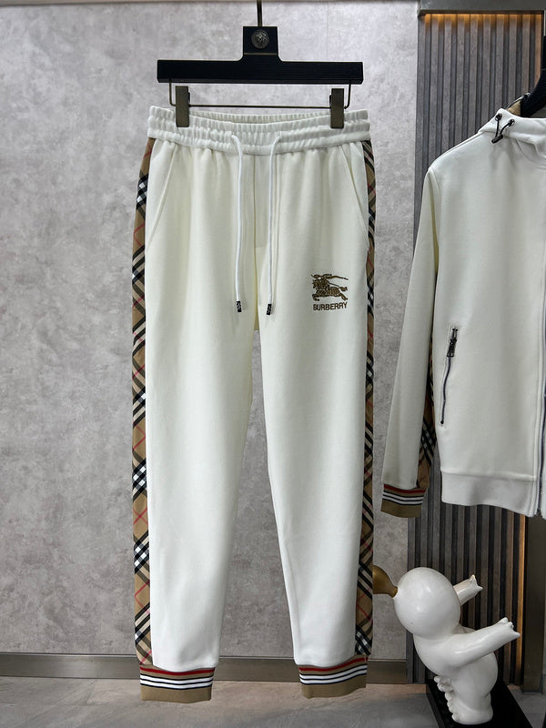 Close-up of Burberry designer clothing craftsmanship