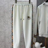 Close-up of Burberry designer clothing craftsmanship
