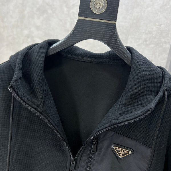 Close-up of Burberry designer clothing craftsmanship