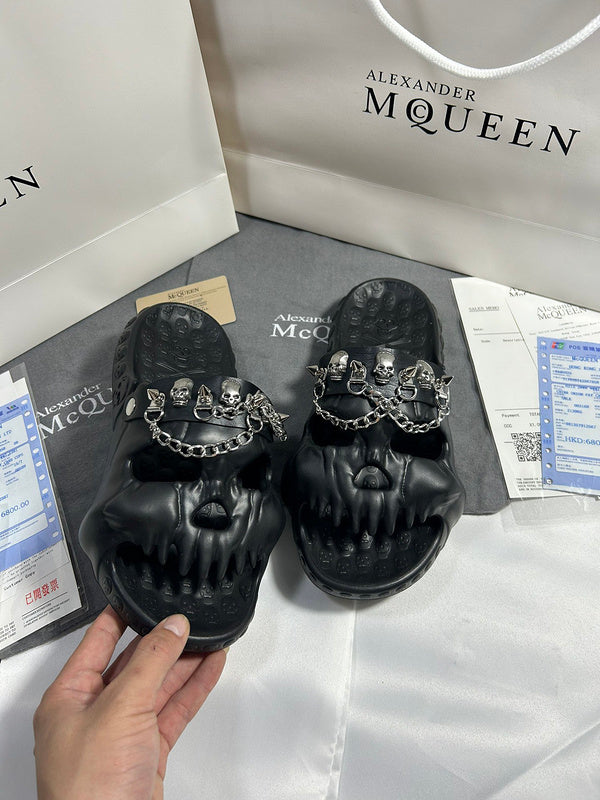 Alexander McQueen shoes Style 014 - top view showing design