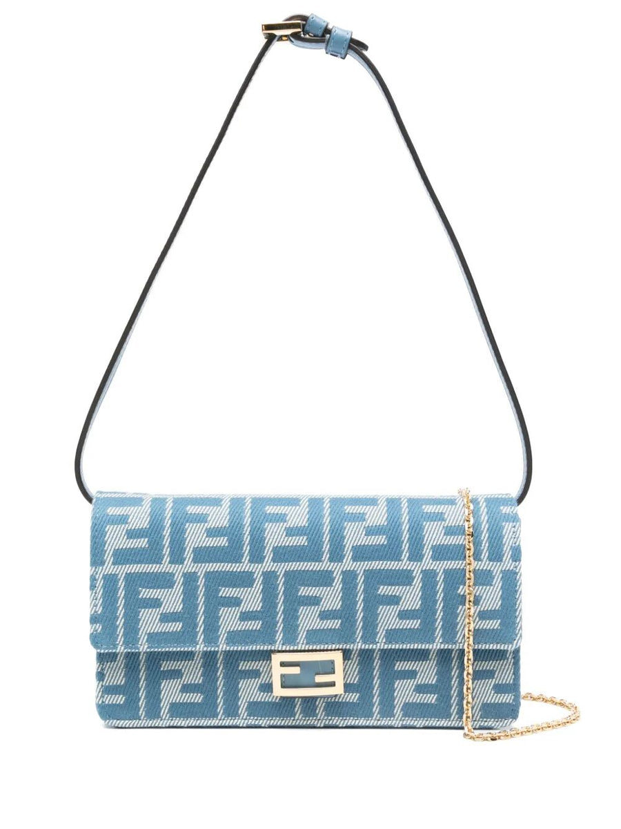 Fendi shoulder bags luxury designer piece front view