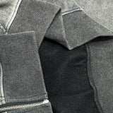 Close-up of Balenciaga designer clothing craftsmanship