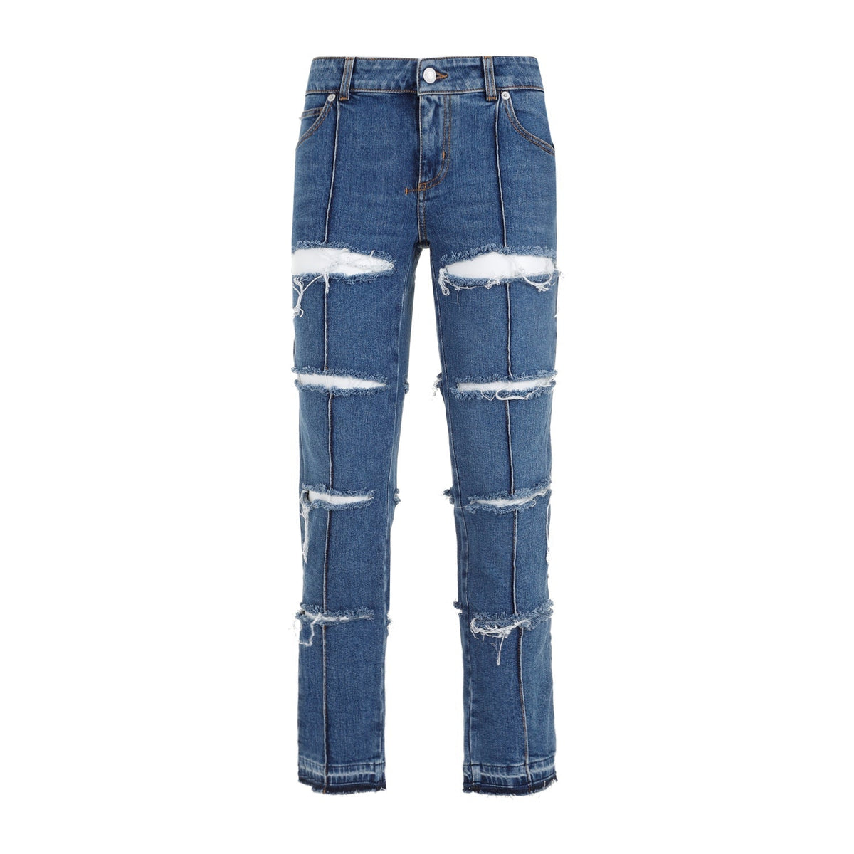 Alexander McQueen Jeans? Alexander Mcqueen Denim Pants Women Premium Designer Denim Jeans