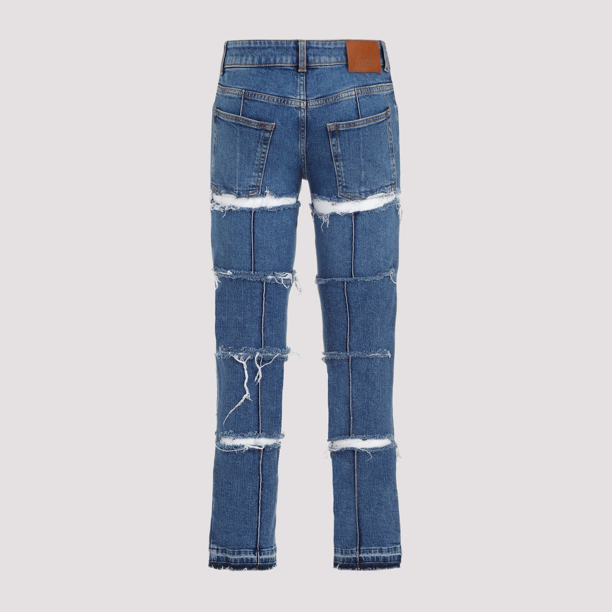 Alexander McQueen premium pants detail and craftsmanship close-up