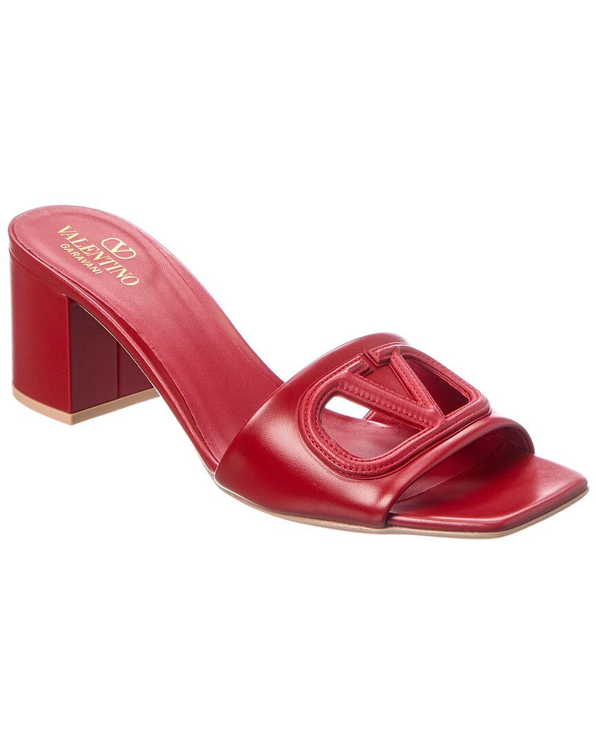 Valentino Shoes? Valentino Vlogo 60 Leather Sandal Premium Designer Casual Shoes