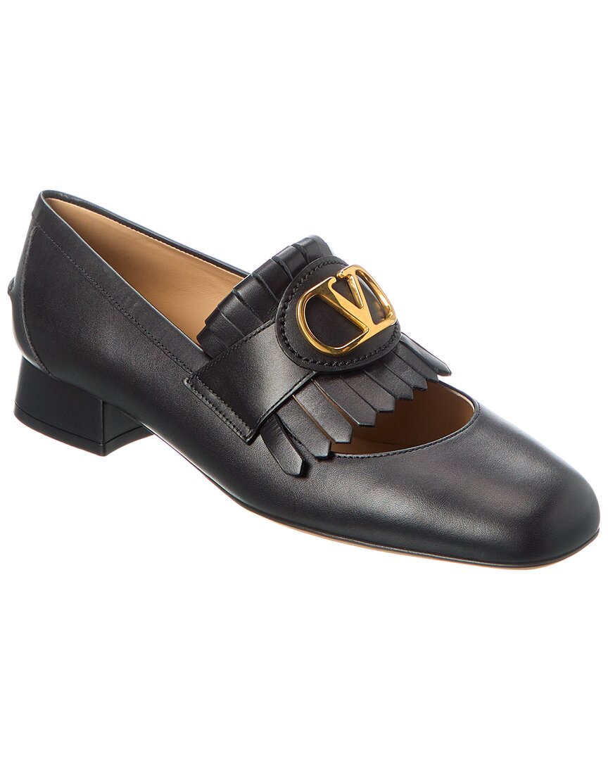 Valentino Shoes? Valentino Vlogo 25 Leather Loafer Comfortable Everyday Designer Shoes