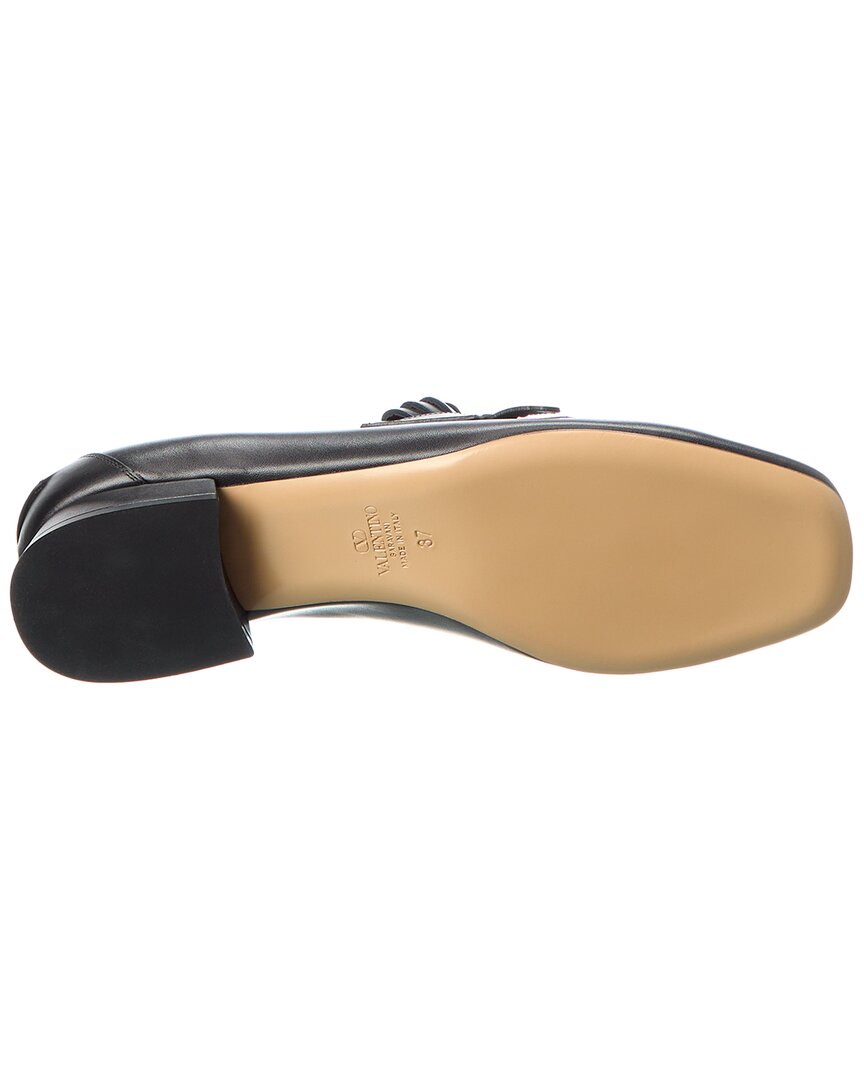 Valentino Shoes? Valentino Vlogo 25 Leather Loafer Comfortable Everyday Designer Shoes