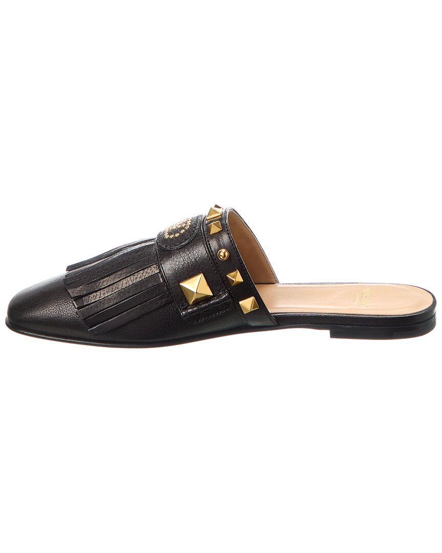 Valentino Shoes? Valentino Grainy Leather Flat Premium Designer Casual Shoes