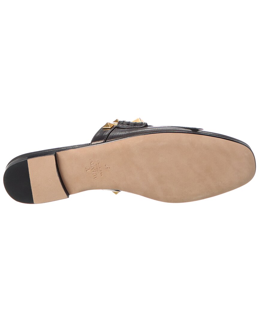Valentino Shoes? Valentino Grainy Leather Flat Premium Designer Casual Shoes