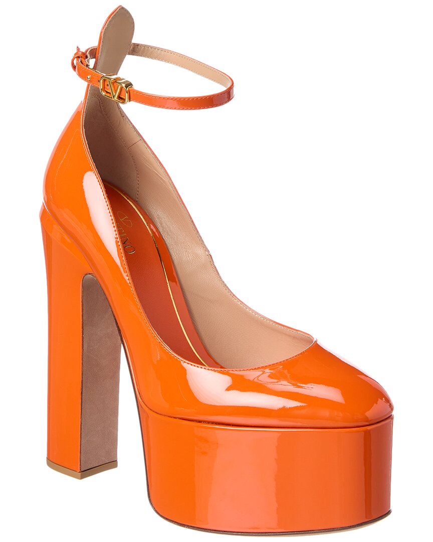 Valentino Shoes? Valentino Tan-Go 155 Patent Platform Pump Luxury Lifestyle Designer Footwear