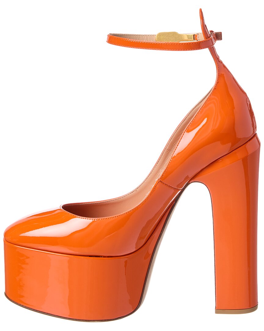 Valentino Shoes? Valentino Tan-Go 155 Patent Platform Pump Luxury Lifestyle Designer Footwear