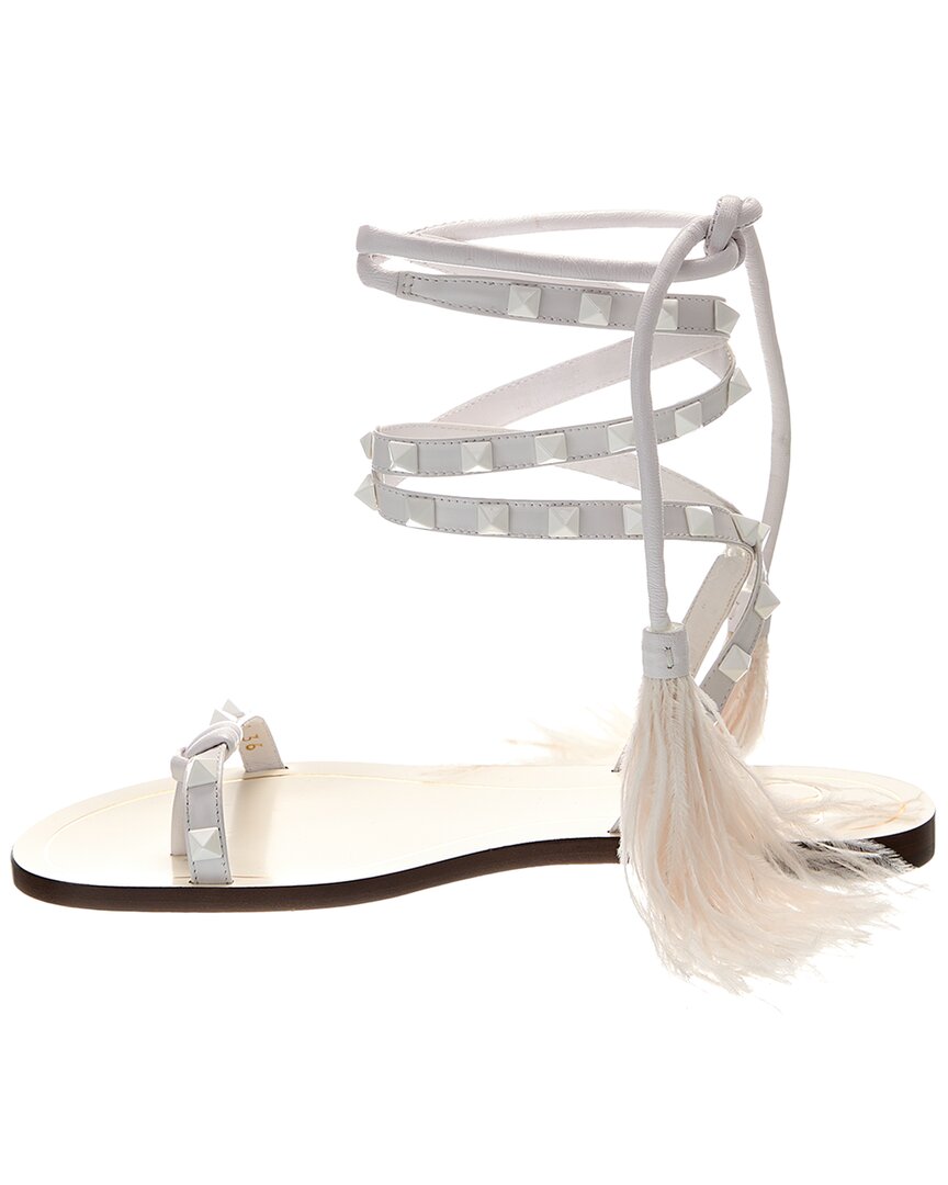 Valentino Shoes? Valentino Rockstud Leather Sandal Comfortable Everyday Designer Shoes