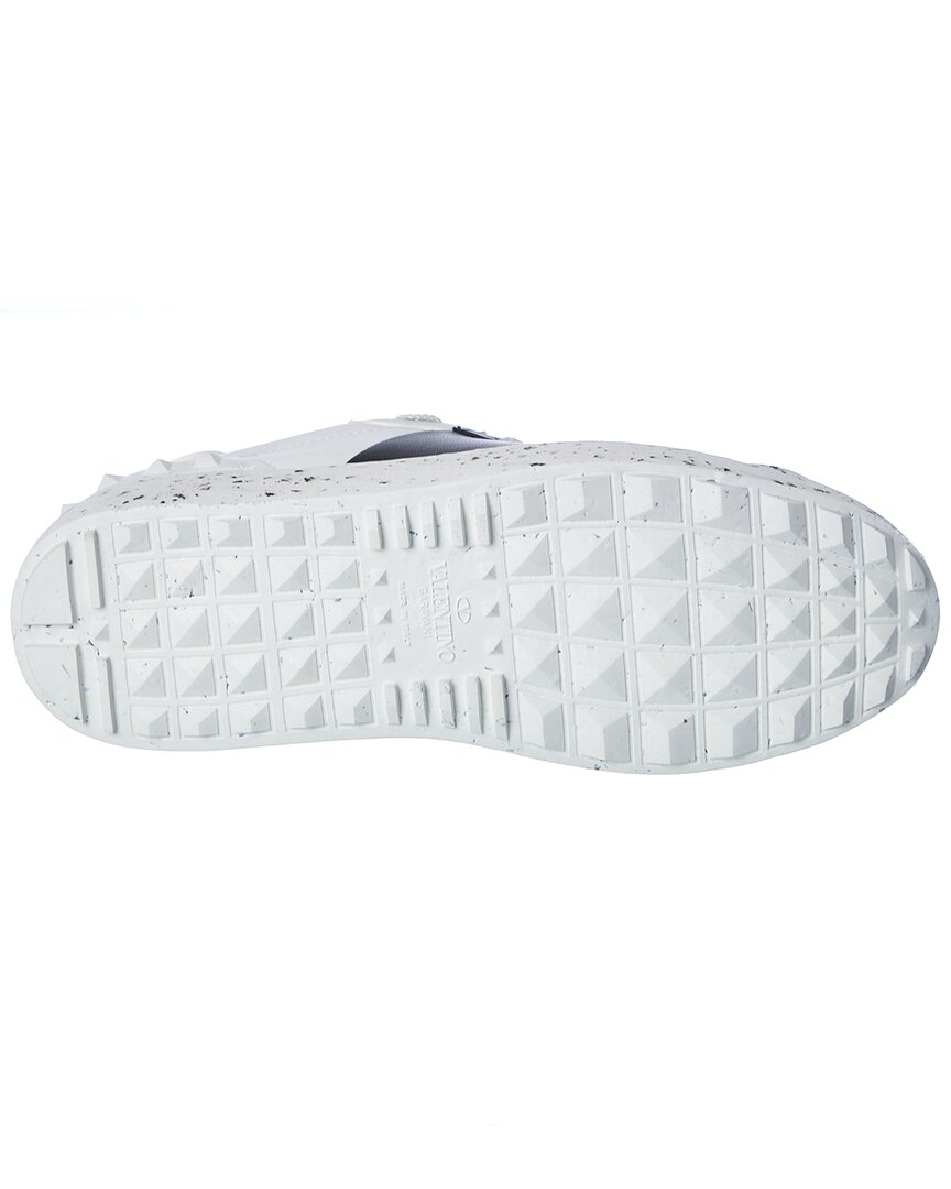 Valentino Shoes? Valentino Rockstud Open For A Change Leather Sneaker Premium Designer Casual Shoes