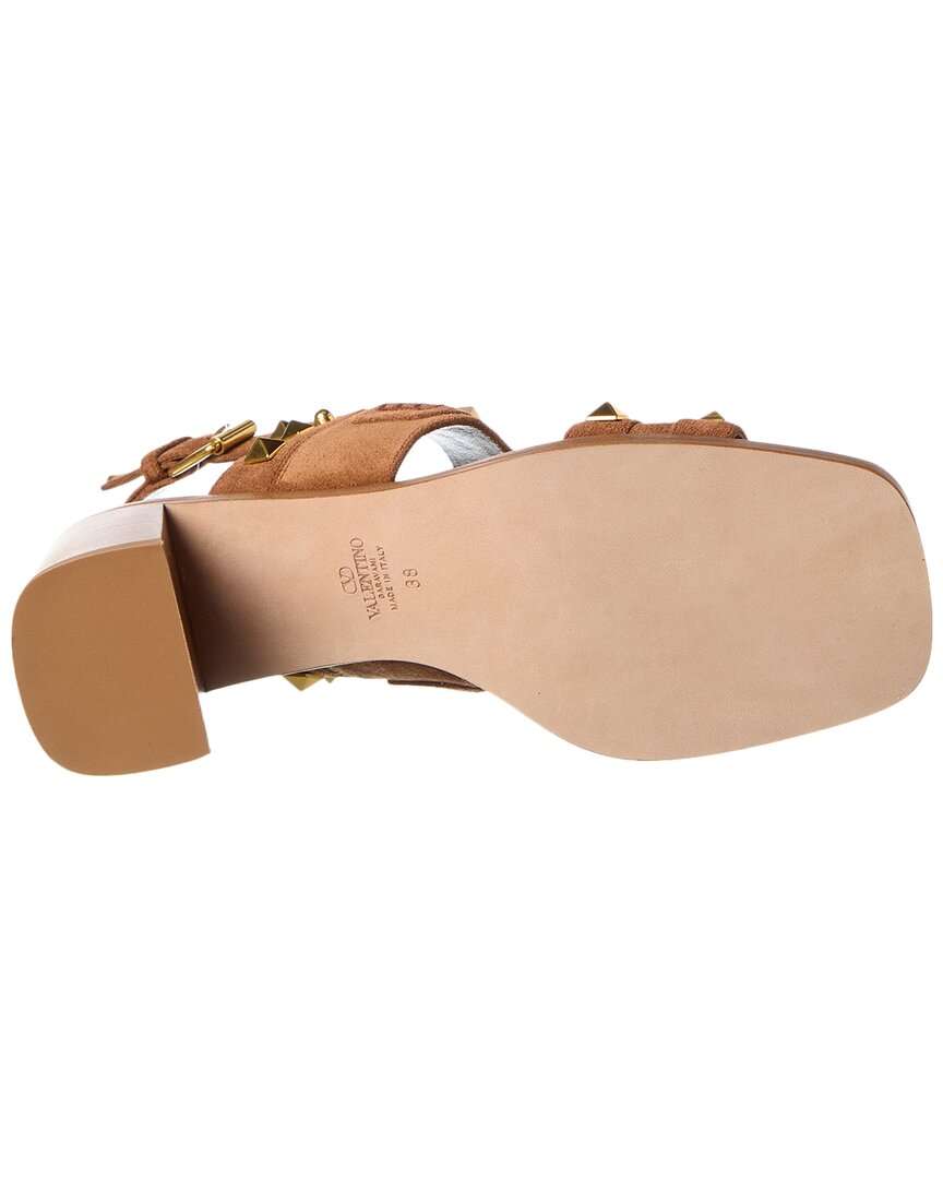 Valentino Shoes? Valentino Vlogo Rockstud 60 Suede Sandal Luxury Lifestyle Designer Footwear