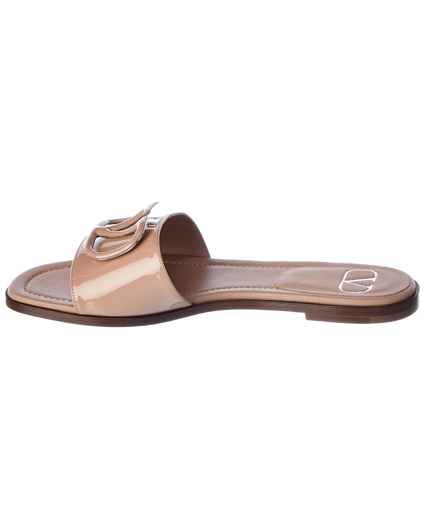 Valentino Shoes? Valentino Vlogo Signature Patent Sandal Comfortable Everyday Designer Shoes