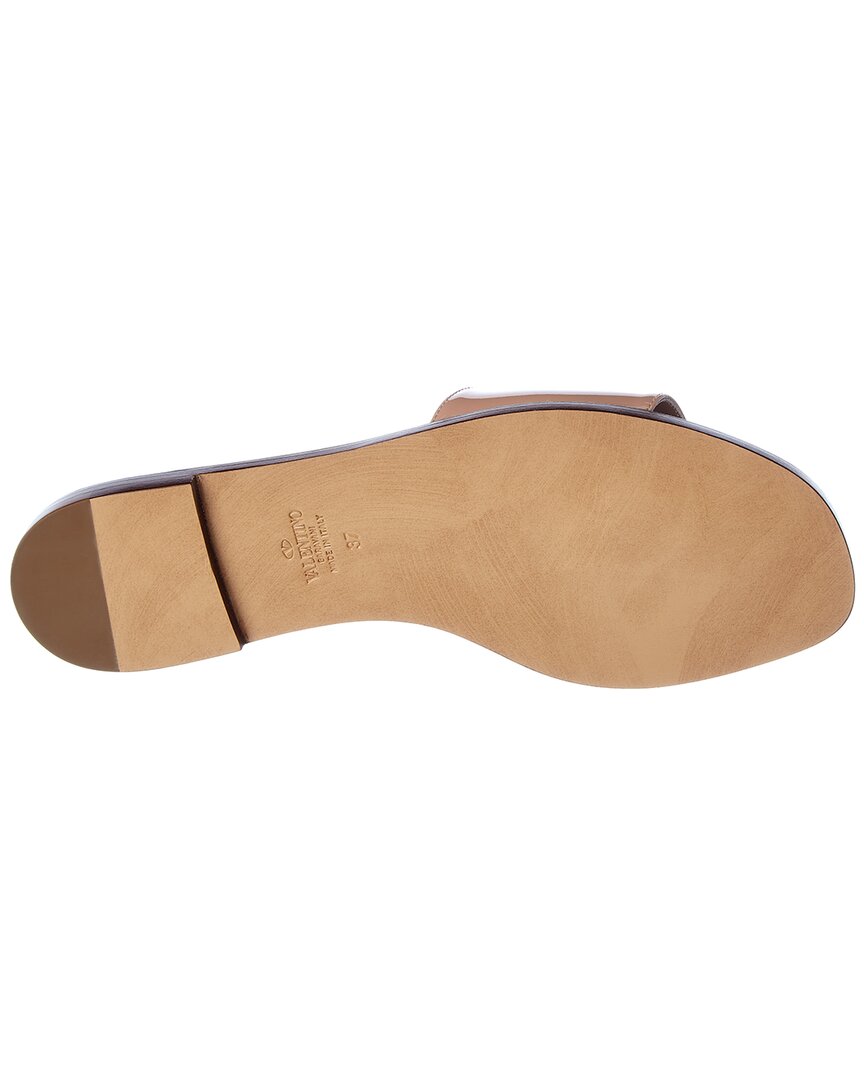 Valentino Shoes? Valentino Vlogo Signature Patent Sandal Comfortable Everyday Designer Shoes