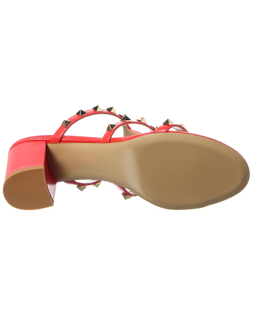 Valentino Shoes? Valentino Rockstud Caged 60 Leather Sandal Premium Designer Casual Shoes