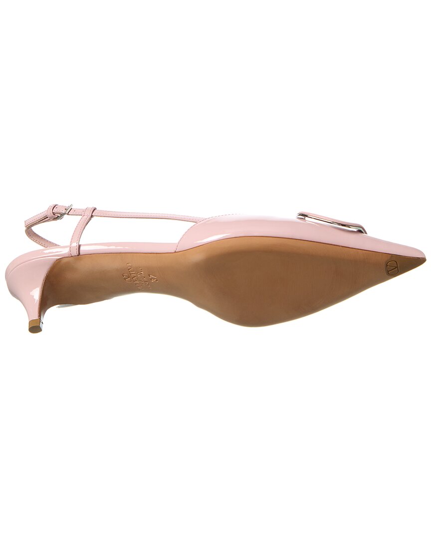 Valentino Shoes? Valentino Vlogo 40 Patent Slingback Pump Premium Designer Casual Shoes