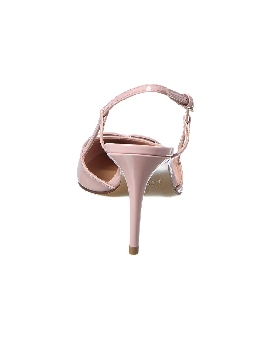 Valentino Shoes? Valentino Vlogo 80 Patent Slingback Pump Comfortable Everyday Designer Shoes