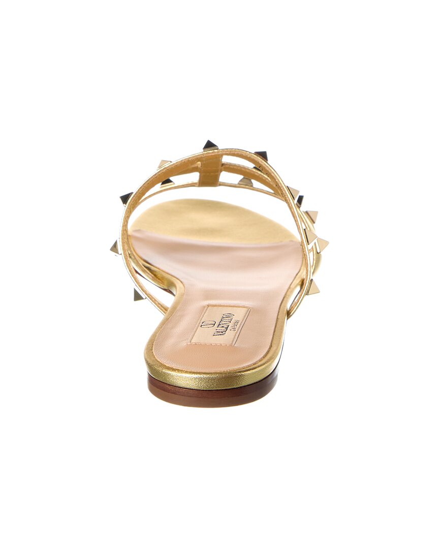 Valentino Shoes? Valentino Rockstud Caged Leather Sandal Premium Designer Casual Shoes