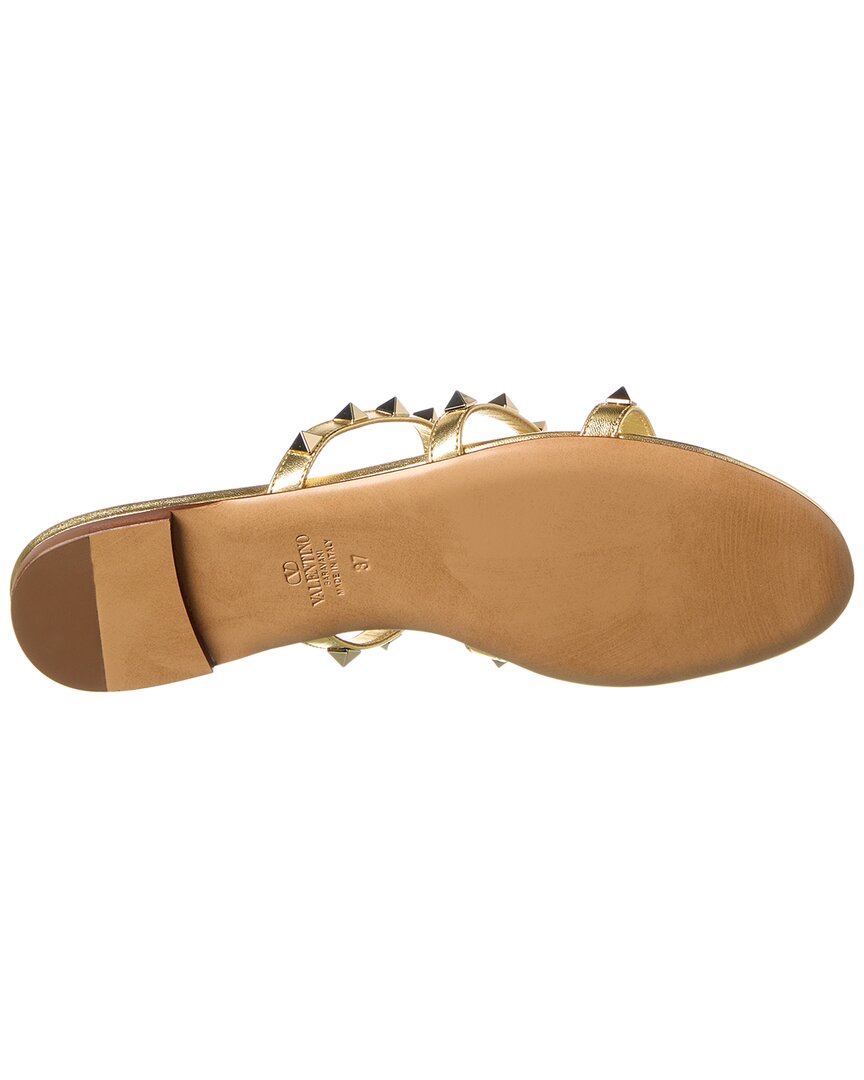 Valentino Shoes? Valentino Rockstud Caged Leather Sandal Premium Designer Casual Shoes