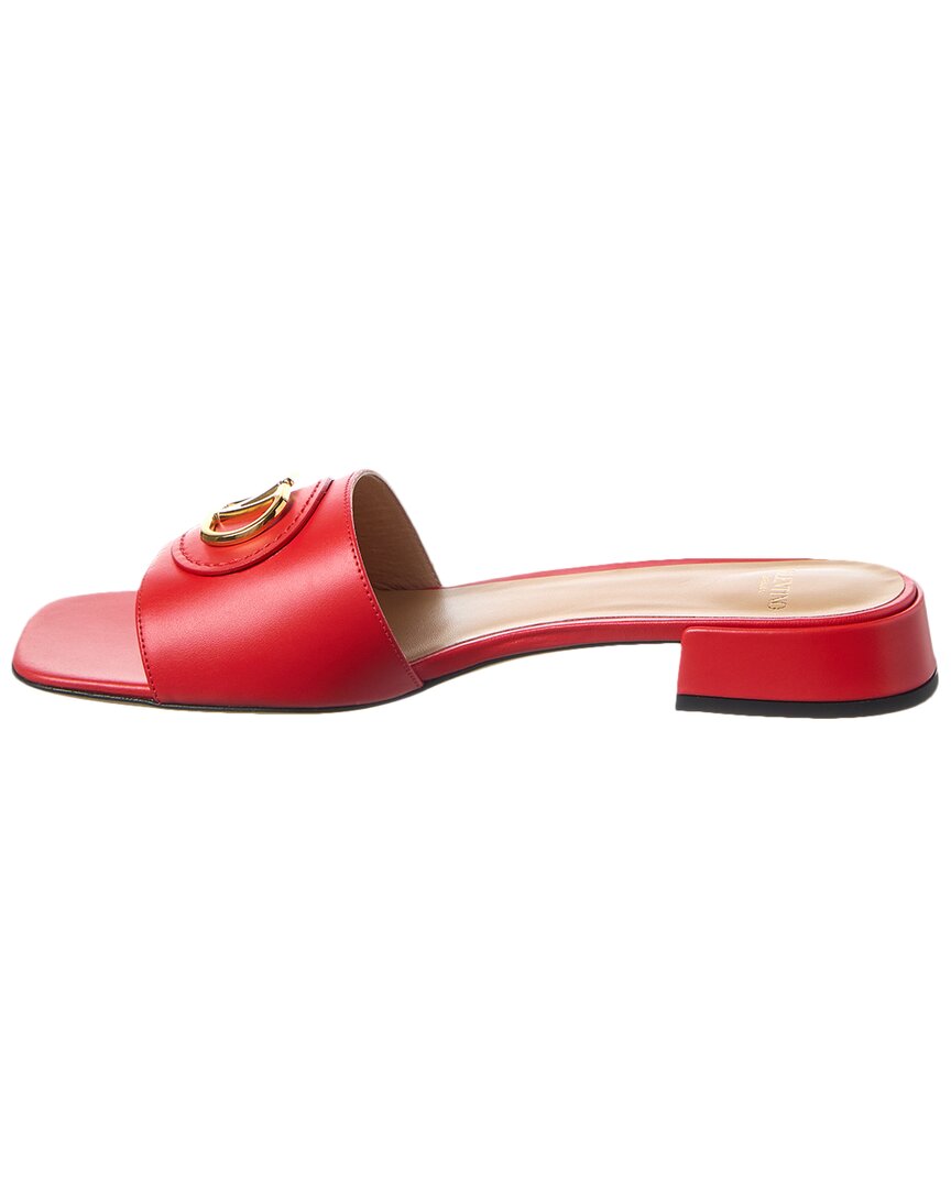 Valentino Shoes? Valentino Vlogo Signature Leather Sandal Premium Designer Casual Shoes