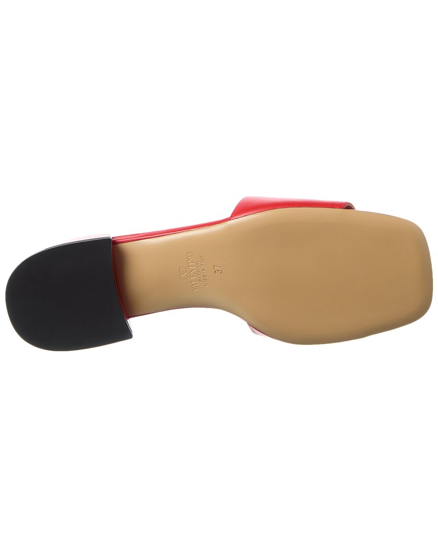 Valentino Shoes? Valentino Vlogo Signature Leather Sandal Premium Designer Casual Shoes