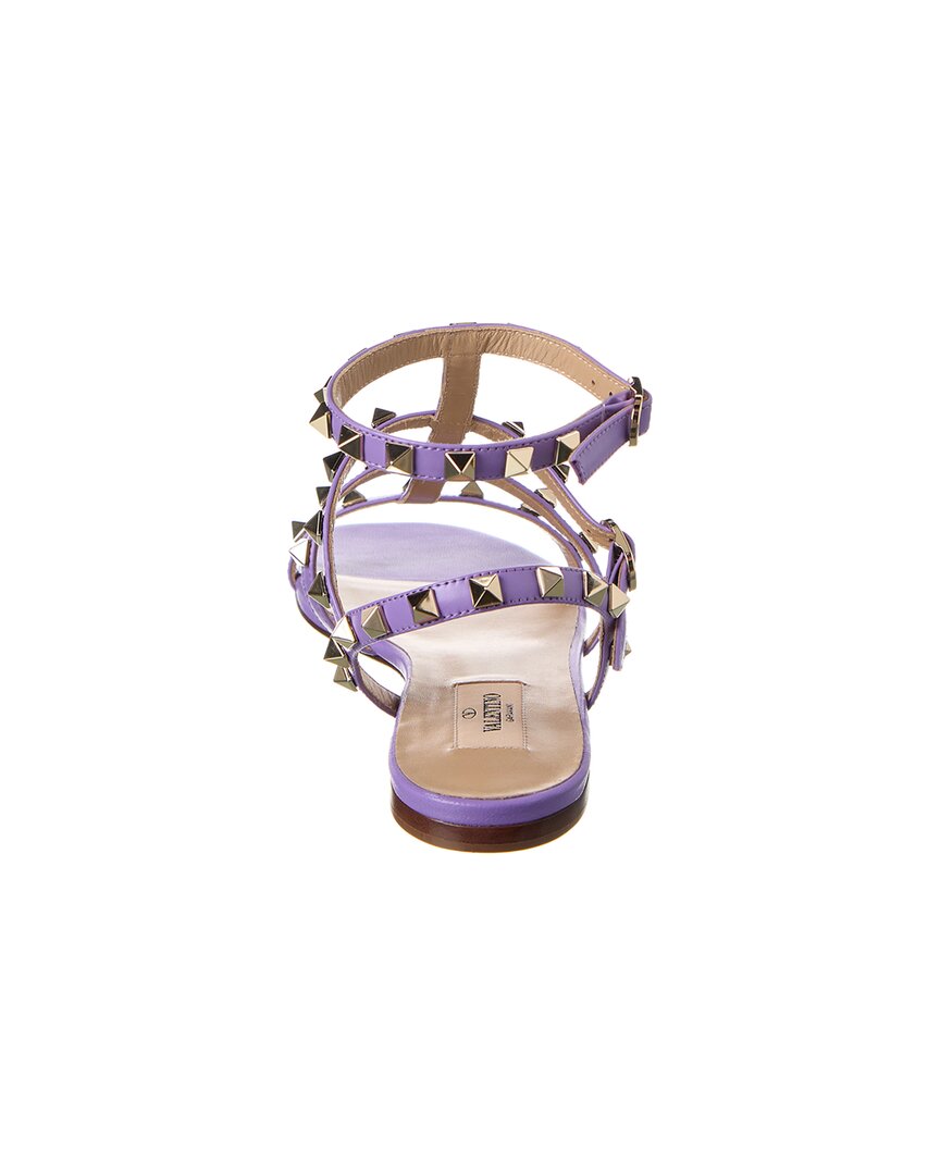 Valentino Shoes? Valentino Rockstud Caged Leather Ankle Strap Sandal Luxury Lifestyle Designer Footwear
