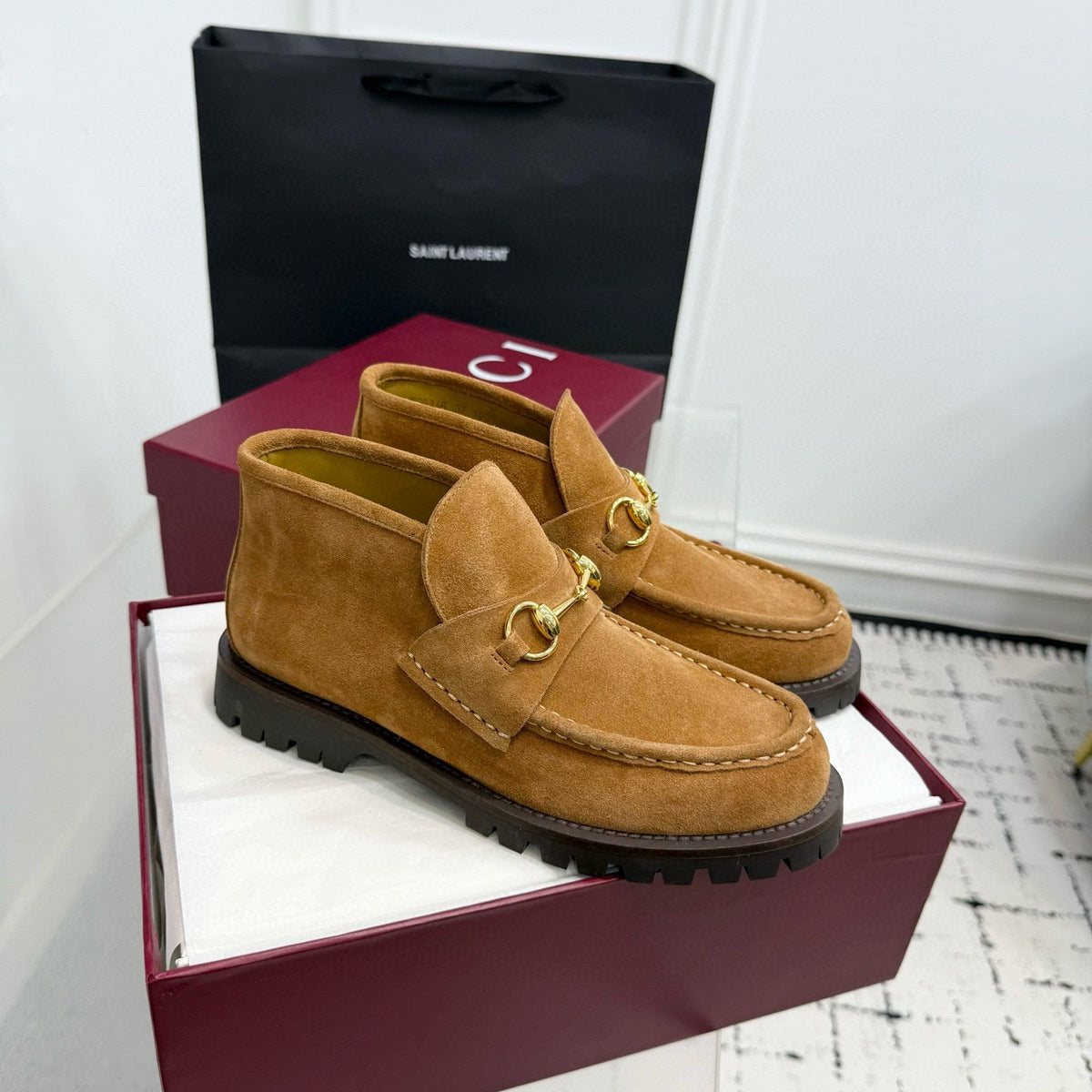 Gucci Shoes? Gucci Boots Premium Designer Casual Shoes