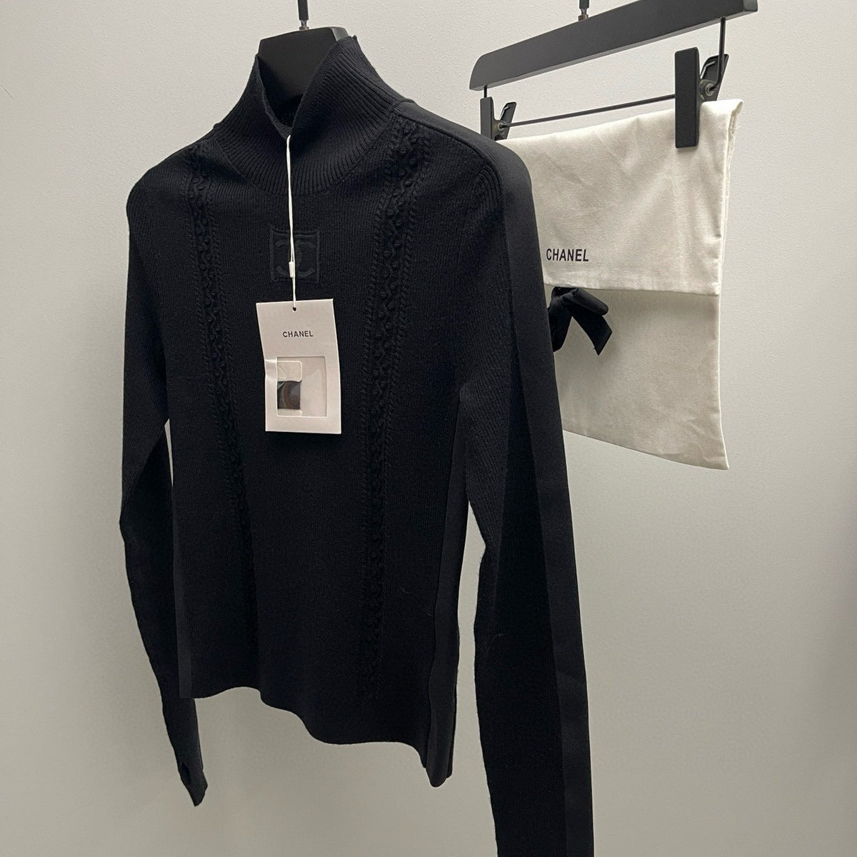 Chanel Turtleneck – luxury designer piece at Velouxe