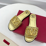 Valentino Garavani shoes front view designer style