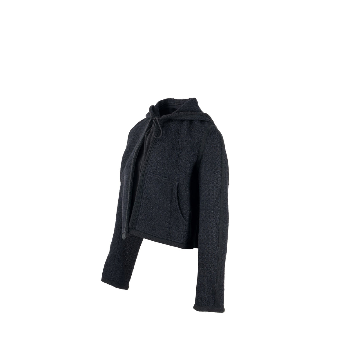Celine Jackets? Celine Size 34 Veste Chasseur Baja Jacket Tweed Black Stylish Everyday Designer Outerwear