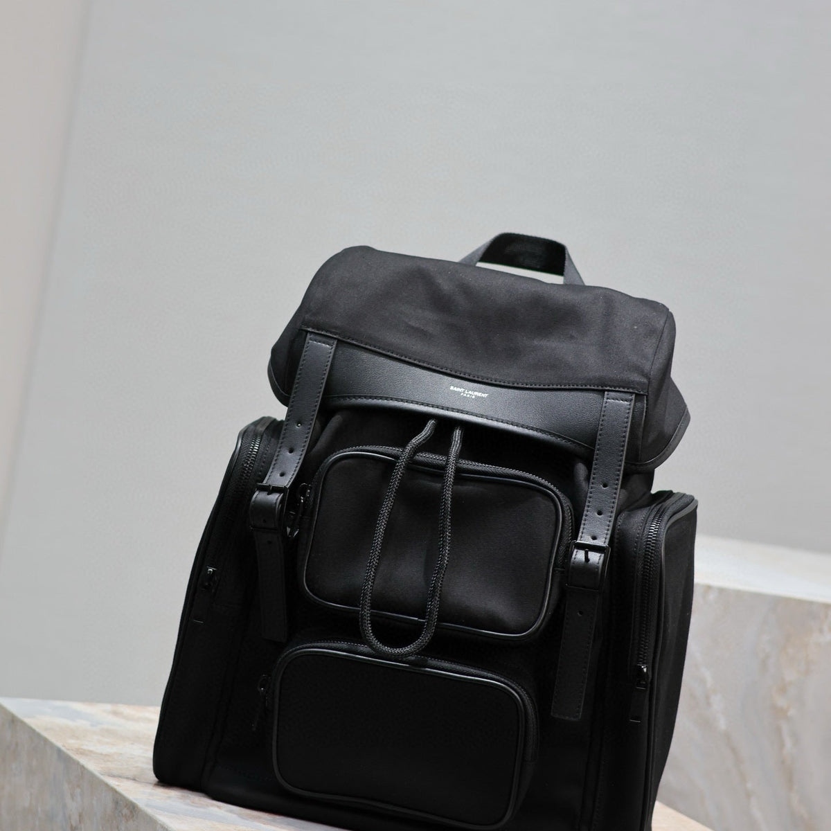 Saint Laurent Bags- Saint Laurent City Multi Pocket Backpack Premium Designer Shoulder Bag