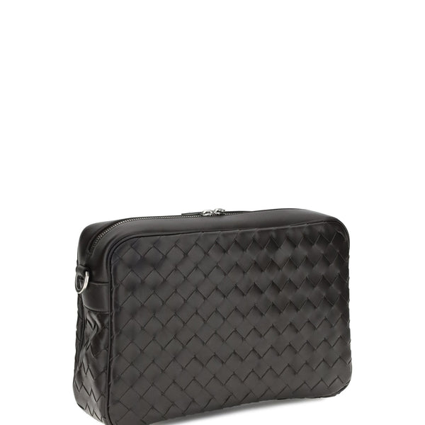 Bottega Veneta Bags? Bottega Veneta Men Camera Medium Shoulder Bag Luxury Designer Leather Handbag