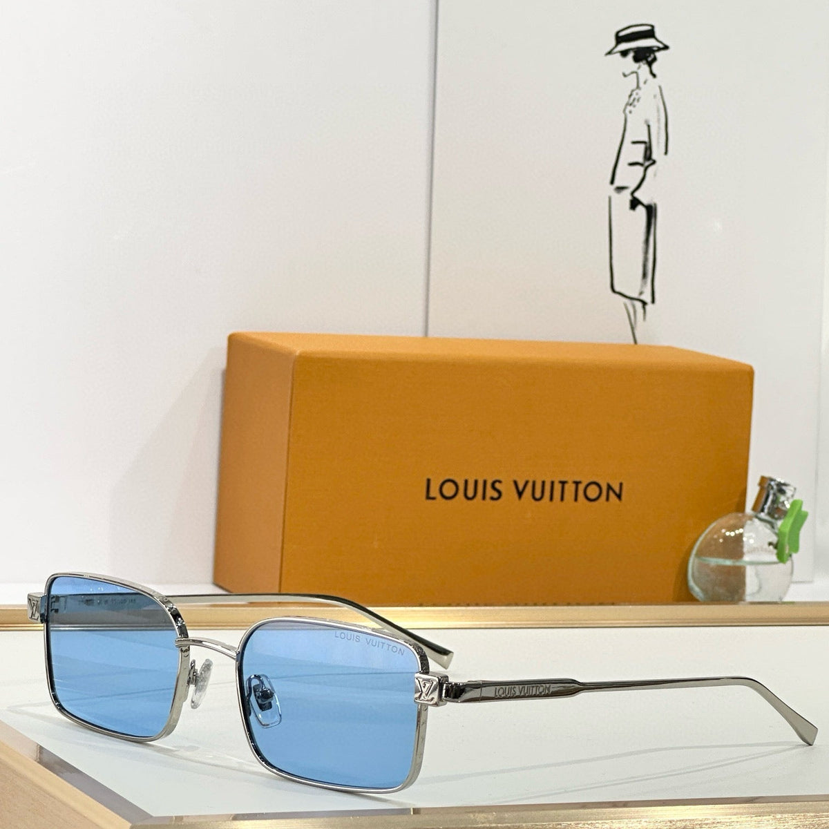 Louis Vuitton Sunglasses- Louis Vuitton Lou Sunglasses Luxury Designer UV Sunglasses