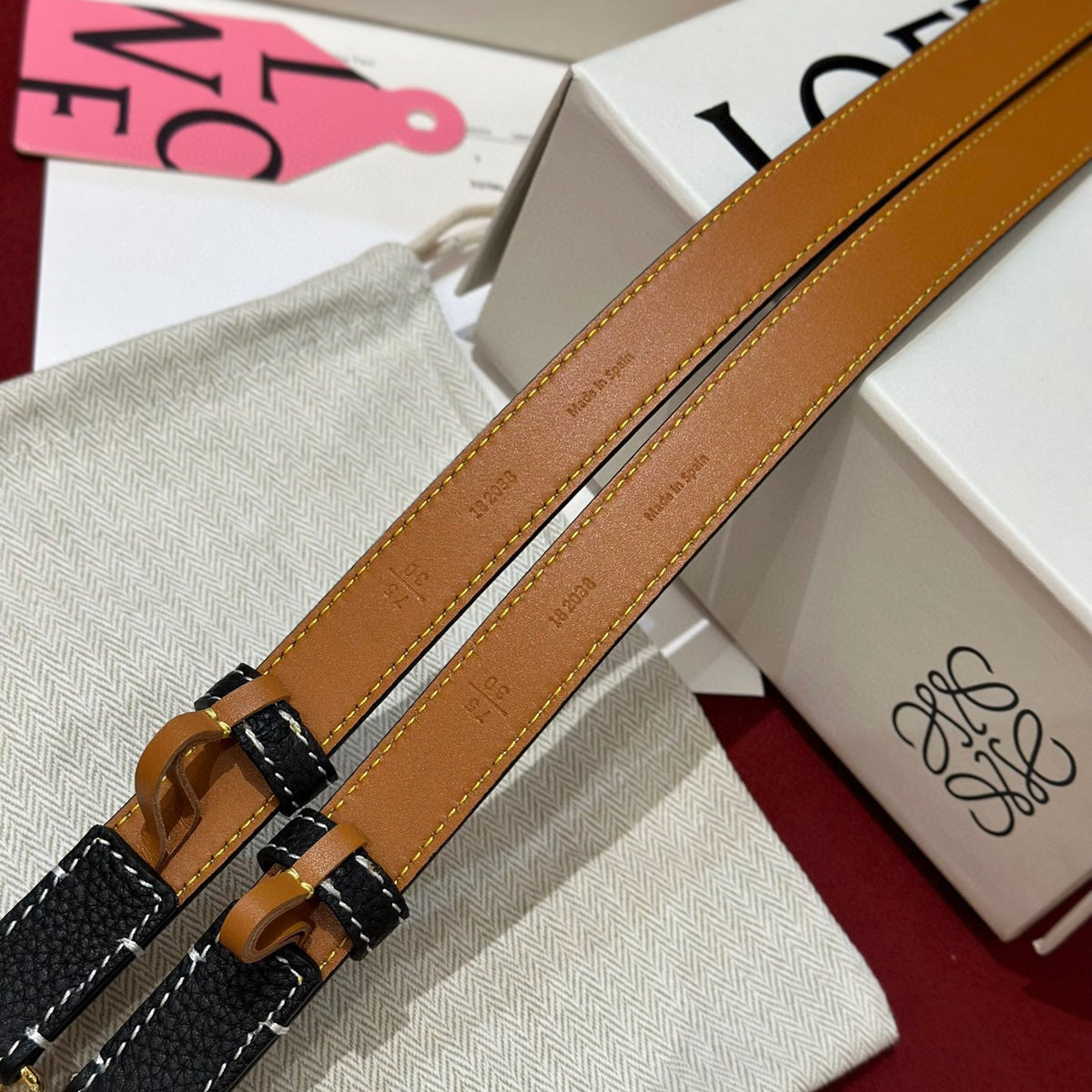 Belts- Loew Belt 20mm Premium Leather Designer Belt