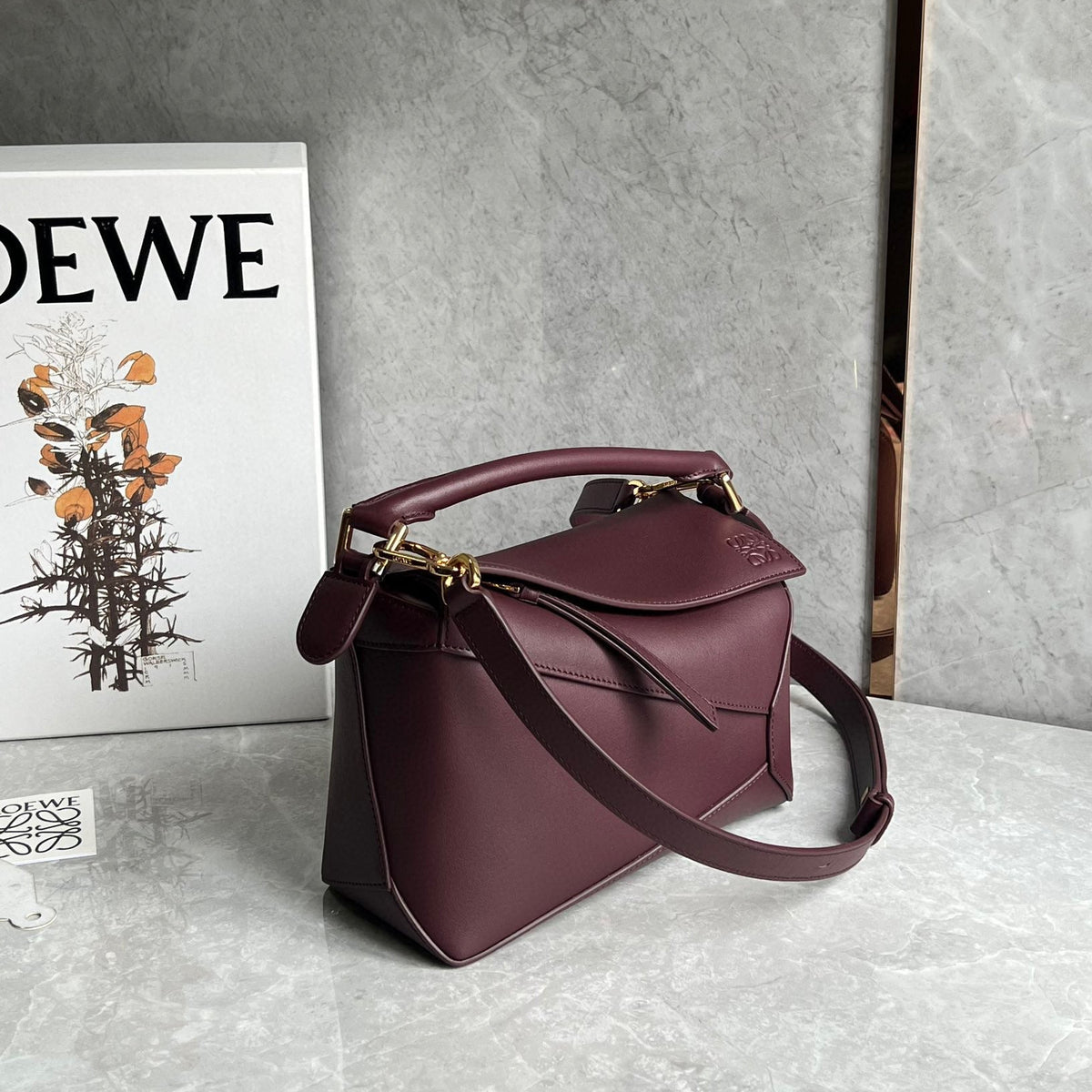 Bags- Loew Small Puzzle Edge Bag Premium Designer Shoulder Bag