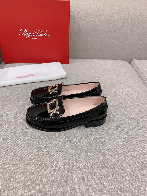 Roger Vivier luxury shoes detail shot