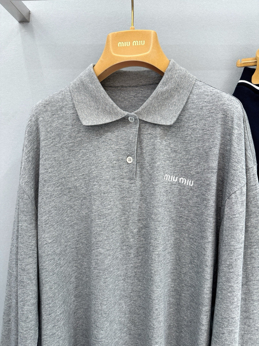 Polo Shirts- Miu M Polo Shirt Premium Everyday Polo Shirt