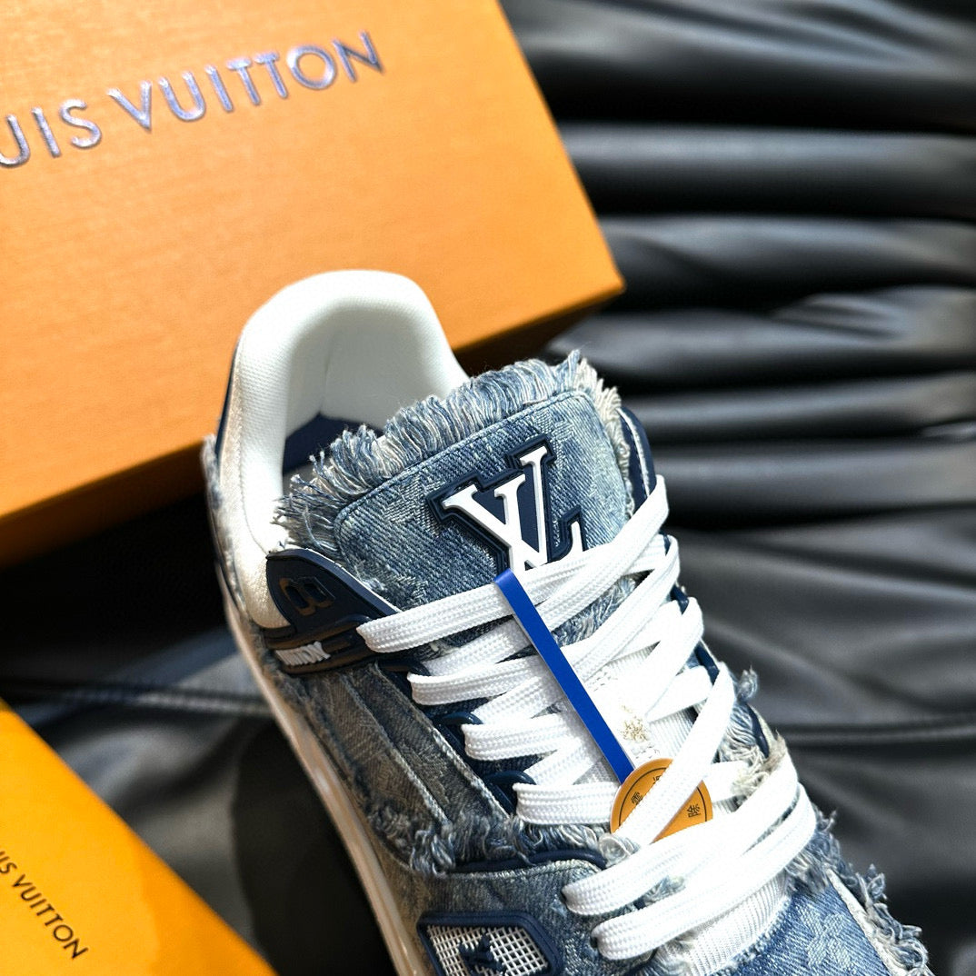 Louis Vuitton Shoes- Louis Vuitton Lou Trainers Premium Designer Casual Shoes