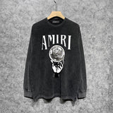 Amiri designer hoodie full view