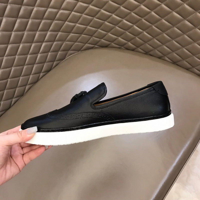 Hermès White Chunky Platform Sneakers - Detail Shot of Craftsmanship