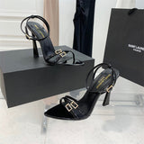 Saint Laurent designer shoes full view