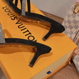 Louis Vuitton Grey Chelsea Boots - Full Silhouette View
