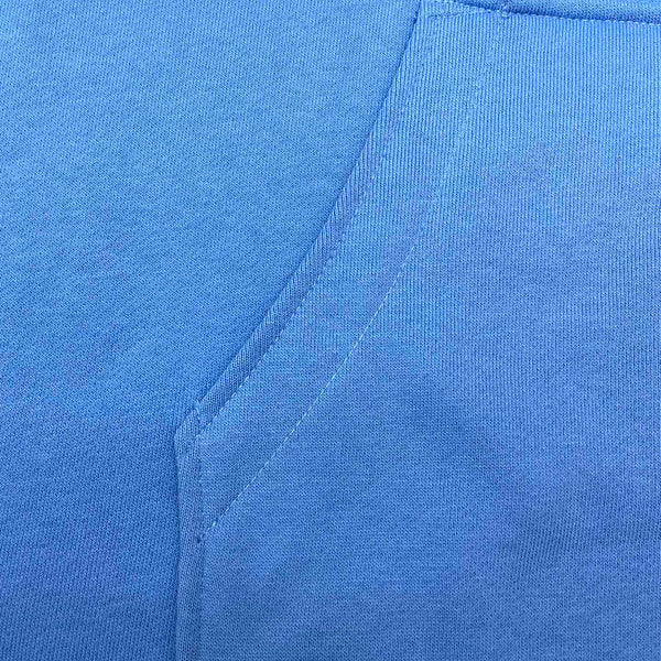 Close-up of Amiri hoodie craftsmanship