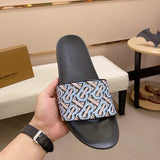 Burberry Camel High-Top Sneakers - Angled View