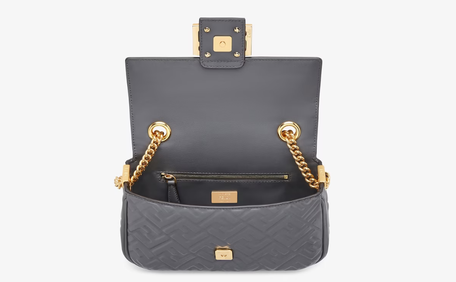 Fendi Bags? Fendi Baguette Chain Midi Nappa leather Bag Premium Designer Shoulder Bag