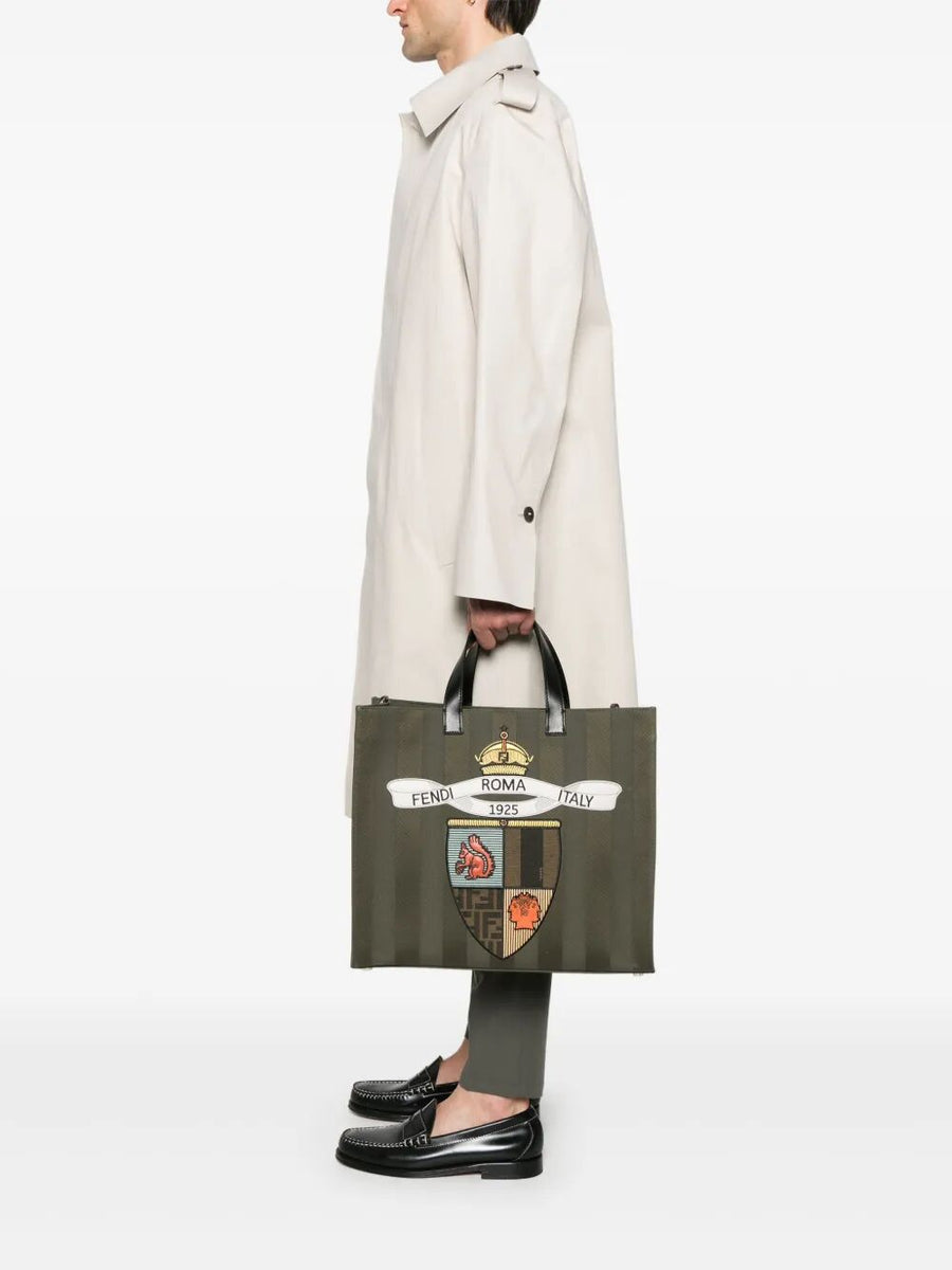 Fendi premium cross body bags detail and craftsmanship close-up