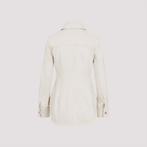 Bottega Veneta premium jackets detail and craftsmanship close-up